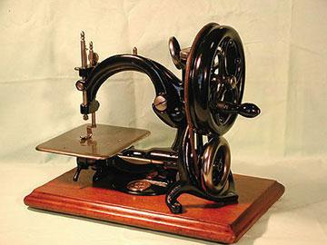 The development and formation process of sewing machine